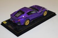 BBR Models  Ferrari Ferrari F12 TDF - PURPLE MET / GOLD - Purlple Metallic