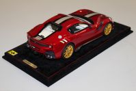 BBR Models  Ferrari Ferrari F12 TDF - ROSSO COMPETIZIONE - Red Metallic