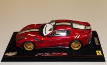 BBR Models  Ferrari Ferrari F12 TDF - ROSSO COMPETIZIONE - Red Metallic