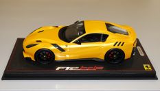 BBR Models  Ferrari Ferrari F12 TDF - GIALLO TRISTRATO / RED - Yellow Tristrato