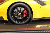 BBR Models  Ferrari Ferrari F12 TDF - GIALLO TRISTRATO / RED - Yellow Tristrato