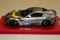 BBR Models 2016 Ferrari Ferrari F12 TDF - TITANIUM GREY Titanium Grey