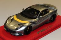 BBR Models 2016 Ferrari Ferrari F12 TDF - TITANIUM GREY Titanium Grey