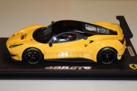 BBR Models 2016 Ferrari Ferrari 488 GTE - GIALLO MODENA / BLACK Yellow Modena