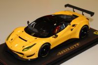 BBR Models 2016 Ferrari Ferrari 488 GTE - GIALLO MODENA / BLACK Yellow Modena