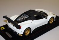 BBR Models  Ferrari Ferrari 488 GTE - AVIO WHITE / CARBON - White / Carbon