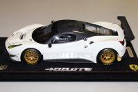 BBR Models  Ferrari Ferrari 488 GTE - AVIO WHITE / CARBON - White / Carbon