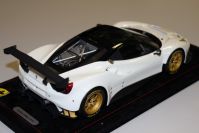 BBR Models 2016 Ferrari Ferrari 488 GTE - AVUS WHITE / BLACK ROOF - White Avus