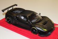 BBR Models 2016 Ferrari Ferrari 488 GTE - MATT BLACK - Black Matt