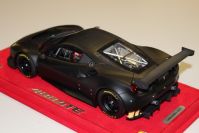 BBR Models 2016 Ferrari Ferrari 488 GTE - MATT BLACK - Black Matt