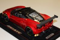 BBR Models 2016 Ferrari Ferrari 488 GTE - RED FIRE / BLACK ROOF Red Metallic