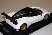 BBR Models 2016 Ferrari Ferrari 488 GT3 - WHITE BLACK ROOF - 12/12 White / Black