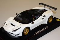 BBR Models 2016 Ferrari Ferrari 488 GT3 - WHITE BLACK ROOF - 12/12 White / Black