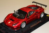 BBR Models 2016 Ferrari Ferrari 488 GT3 - ROSSO FUOCCO - Red Metallic