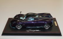 BBR Models  Pagani Pagani Huayra Dinastia - PURPLE CARBON - Red Matt