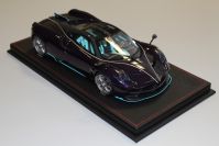 BBR Models  Pagani Pagani Huayra Dinastia - PURPLE CARBON - Red Matt