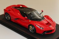 BBR Models  Ferrari Ferrari LaFerrari  - ROSSO CORSA / CARBON - Rosso Corsa