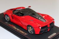 BBR Models  Ferrari Ferrari LaFerrari  - ROSSO CORSA / CARBON - Rosso Corsa