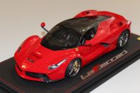 BBR Models  Ferrari Ferrari LaFerrari  - ROSSO CORSA / CARBON - Rosso Corsa