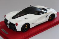 BBR Models 2014 Ferrari Ferrari LaFerrari - WHITE MATT - White Avus Matt