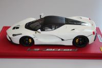 BBR Models 2014 Ferrari Ferrari LaFerrari - WHITE MATT - White Avus Matt