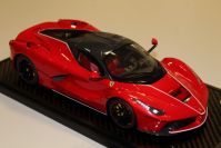 BBR Models  Ferrari Ferrari LaFerrari - F1 2008 RED METALLIC - Red Metallic / Carbon