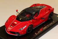 BBR Models  Ferrari Ferrari LaFerrari - F1 2008 RED METALLIC - Red Metallic / Carbon