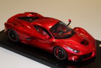 BBR Models  Ferrari Ferrari LaFerrari - RED METALLIC - L. Hamilton Red Metallic