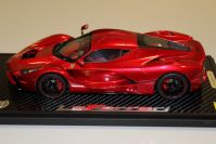 BBR Models  Ferrari Ferrari LaFerrari - RED METALLIC - L. Hamilton Red Metallic