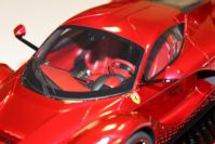 BBR Models  Ferrari Ferrari LaFerrari - RED METALLIC - L. Hamilton Red Metallic