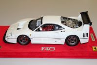 BBR Models 1994 Ferrari Ferrari F40 LM - WHITE GLOSS - White