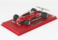 BBR Models  Ferrari #   Ferrari 126C2 G.P. USA - Long Beach #27 - End of Race Red