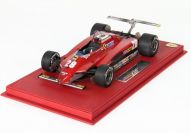 BBR Models  Ferrari Ferrari 126C2 G.P. USA - Long Beach #28 - End of Race Red