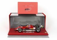 BBR Models  Ferrari Ferrari 126C2 G.P. USA - Long Beach #28 - End of Race Red