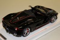 BBR Models 2016 Ferrari Ferrari LaFerrari Aperta - BLACK DAYTONA - Black