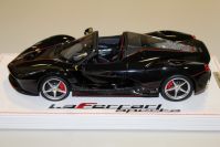 BBR Models 2016 Ferrari Ferrari LaFerrari Aperta - BLACK DAYTONA - Black