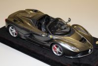 BBR Models 2016 Ferrari Ferrari LaFerrari Aperta - IRON GREY - Iron Grey Metallic