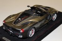 BBR Models 2016 Ferrari Ferrari LaFerrari Aperta - IRON GREY - Iron Grey Metallic