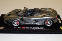 BBR Models 2016 Ferrari Ferrari LaFerrari Aperta - IRON GREY - Iron Grey Metallic