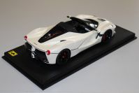 BBR Models 2016 Ferrari Ferrari LaFerrari Aperta - ITALIA WHITE / P White