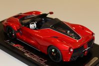 BBR Models  Ferrari LaFerrari Aperta - ENZO RED MET  - Red Metallic