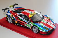 BBR Models 2016 Ferrari Ferrari 488 GTE 24h Le Mans #71 Red / White / Green