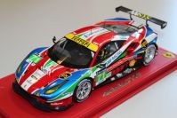 BBR Models 2016 Ferrari Ferrari 488 GTE 24h Le Mans #71 Red / White / Green