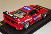 BBR Models 1989 Ferrari Ferrari F40 LM IMSA Topeka - Art Spots #40 - Red