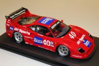 BBR Models 1989 Ferrari Ferrari F40 LM IMSA Topeka - Art Spots #40 - Red