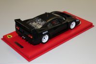 BBR Models  Ferrari Ferrari F40 Competizione - TEST MONZA - Black Matt