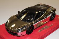 BBR Models 2009 Ferrari Ferrari 458 ITALIA - CHROME / CARBON - Chrome / Carbon Fibre