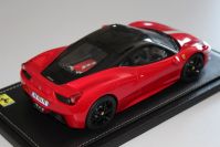 BBR Models 2009 Ferrari Ferrari 458 Italia - F1 RED METALLIC - ITALIA FLAG - Red F1