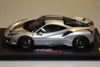 BBR Models  Ferrari Ferrari 488 Pista - GRIGIO MET GENEVA - Grey Metallic