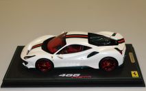 BBR Models  Ferrari Ferrari 488 PISTA - ONE OFF GUCCI VERSION - White / Green